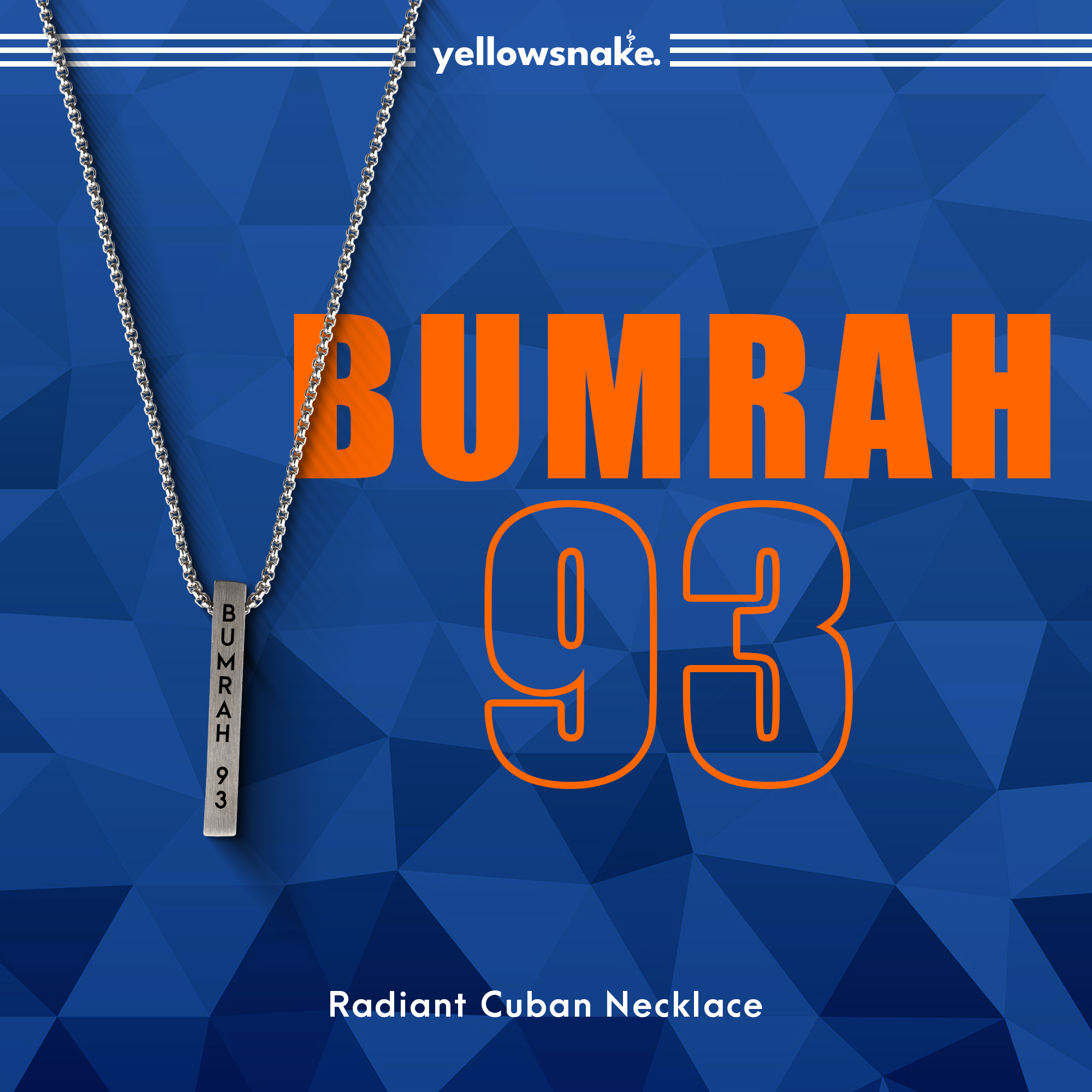 Bumrah 93  Cuban Necklace  | Pure Stainless Steel