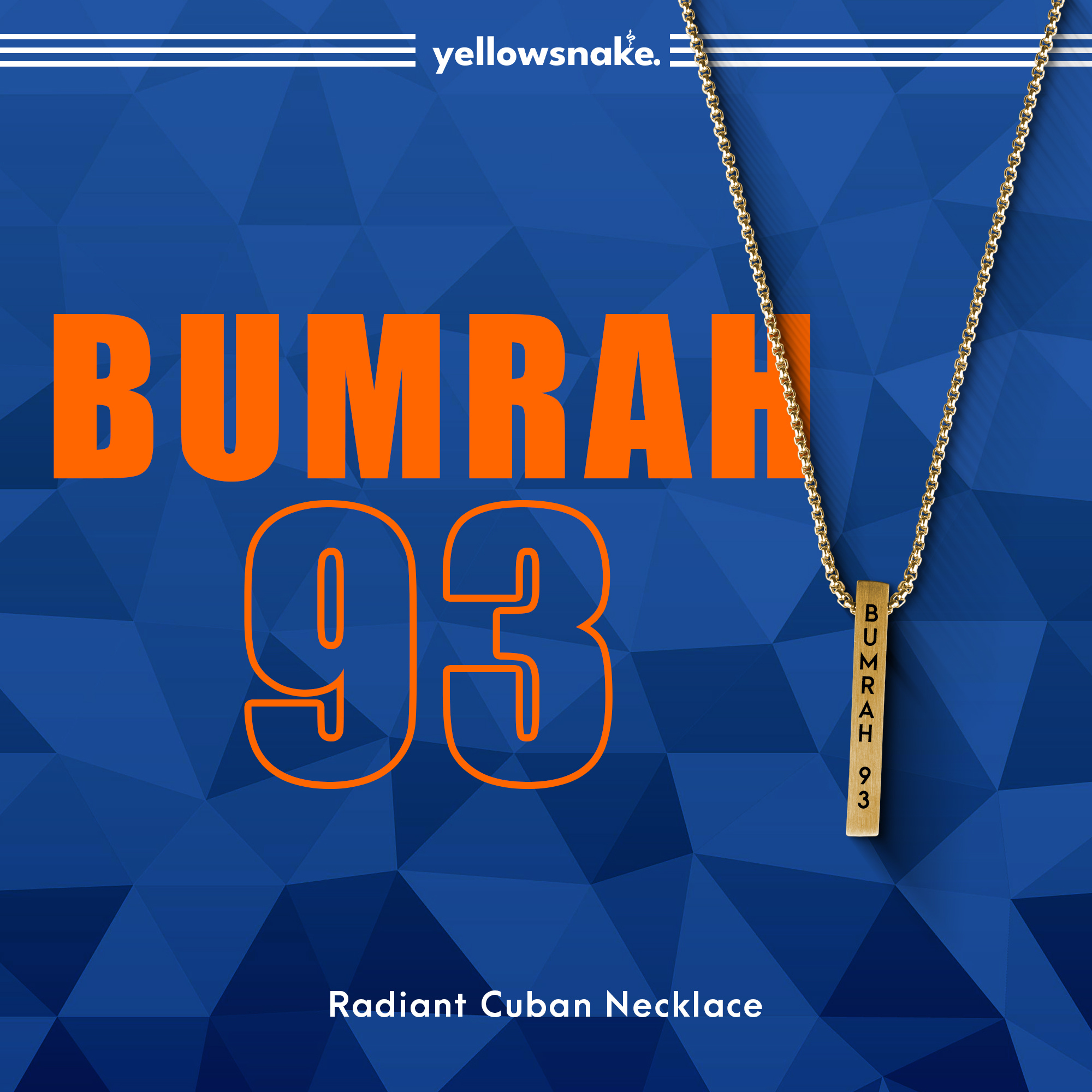 Bumrah 93  Cuban Necklace  | Pure Stainless Steel