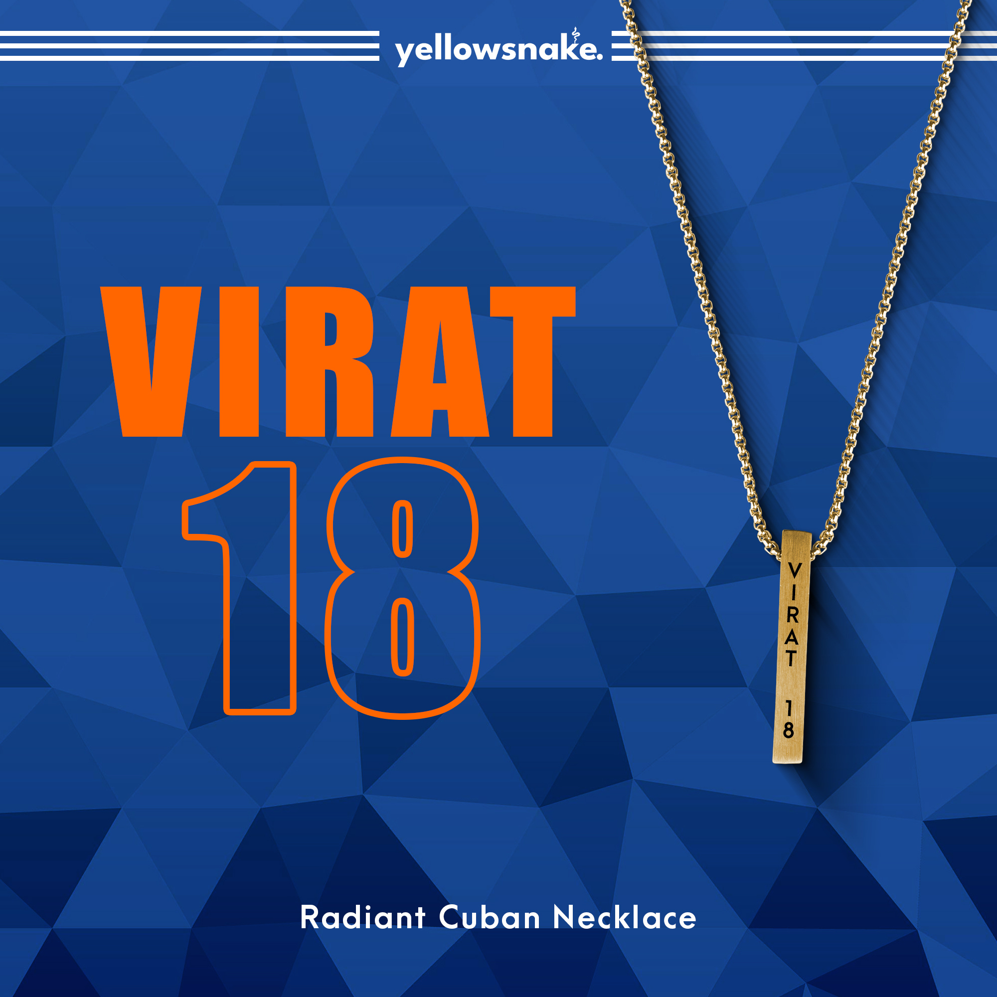 Virat 18 Cuban Necklace  | Pure Stainless Steel