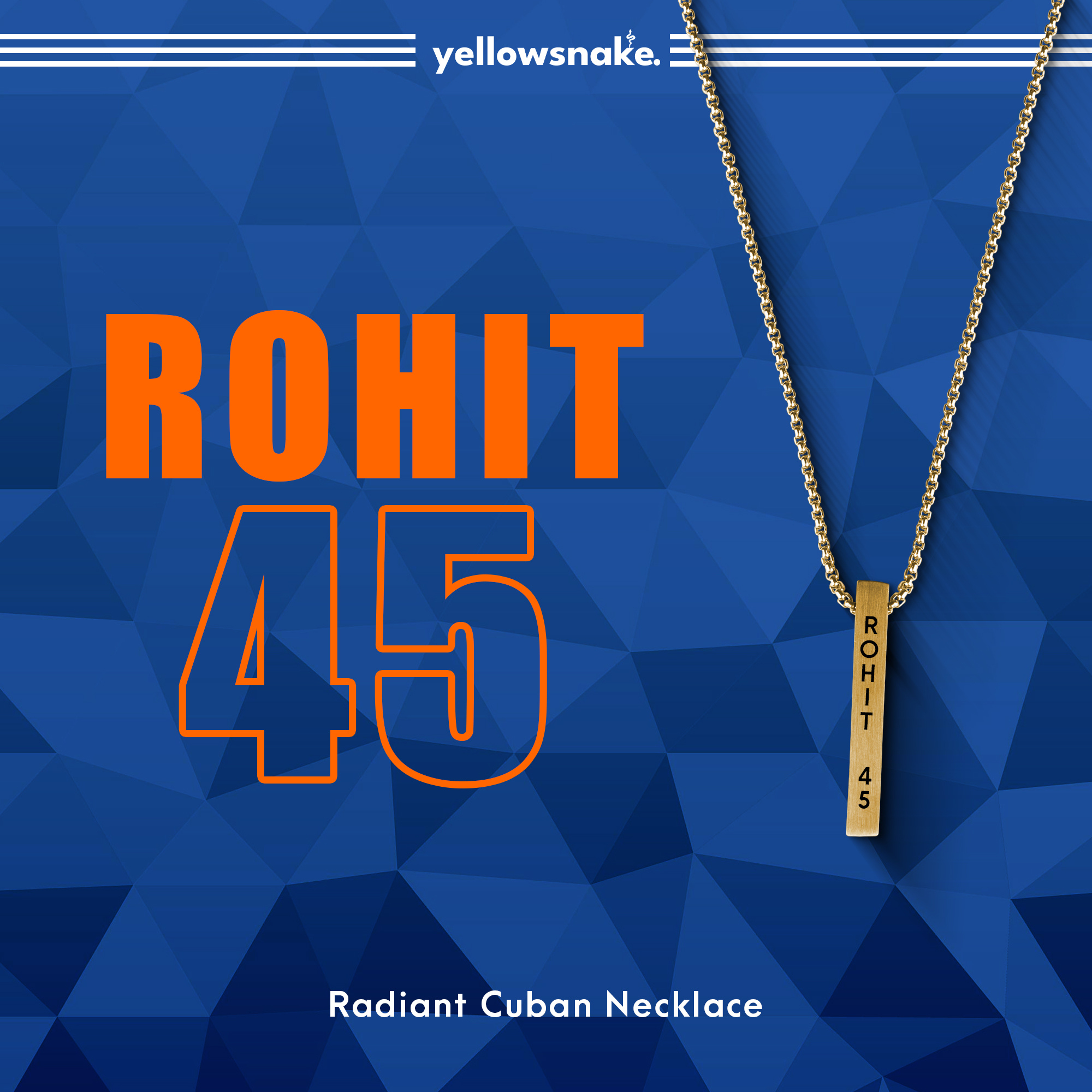 Rohit 45 Cuban Necklace  | Pure Stainless Steel