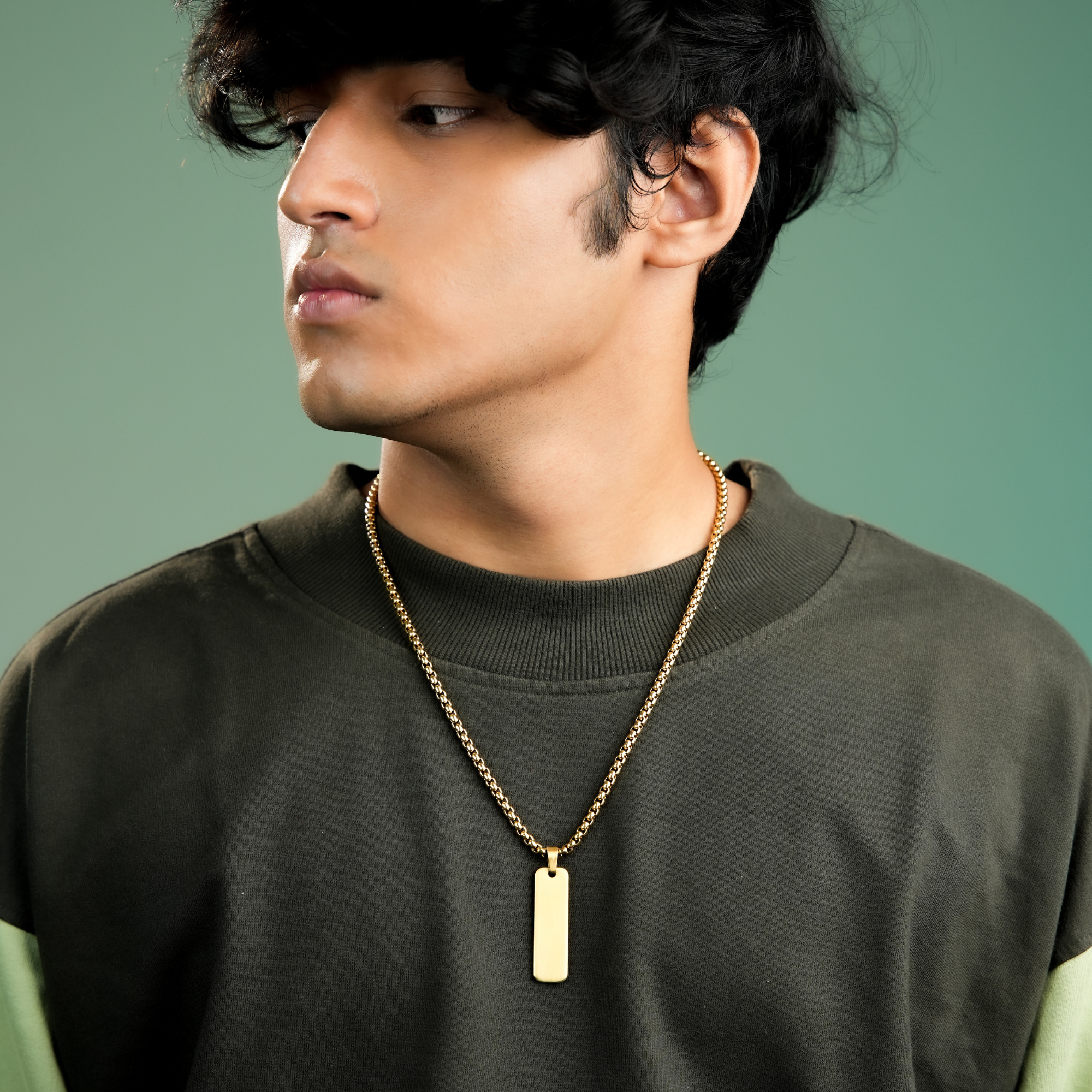 Cubo Link Necklace  | Pure Stainless Steel